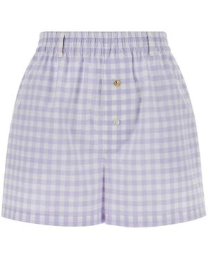 Moschino Casual Shorts - Purple