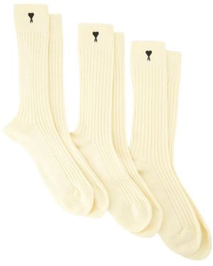 Ami Paris Socks - Metallic