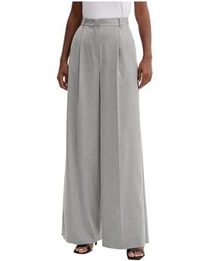 Marella Wide Trousers - Grey