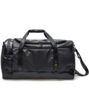 Blauer Splash Fabric Duffle Bag - Schwarz