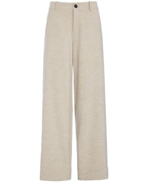 Bitte Kai Rand Klassieke Rechte Broek - Naturel