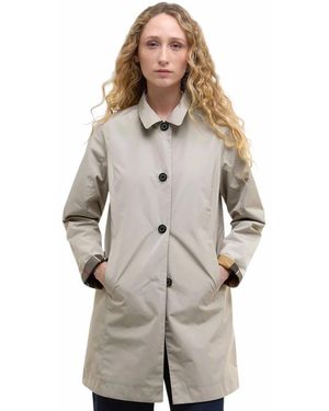 Barbour Single-Breasted Coats - Grigio