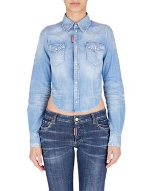 DSquared² Denim Shirts - Blu