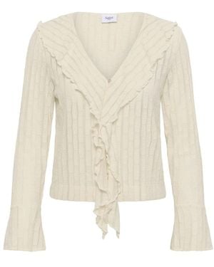 Saint Tropez Winter Weiße Bluse Modell Maevasz