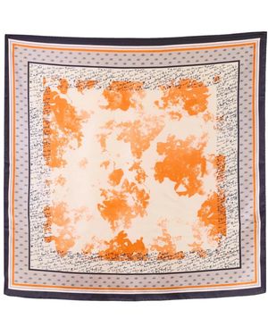 Paul Smith Foulard Stampa Viaggio - Orange