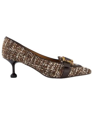 Gibaldi Schoenen ,Veelkleurig ,Tweed Tweed Martina T Jas - Bruin