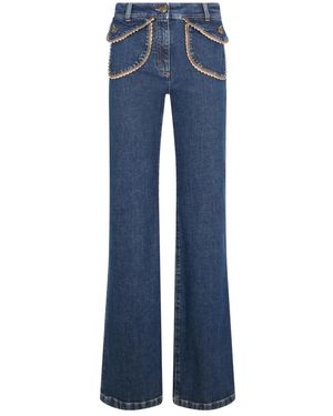 Moschino Flare Jeans - Blue