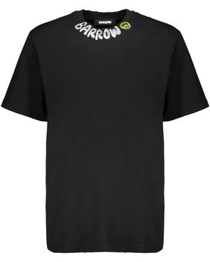 Barrow T-Shirt Met Ronde Hals - Zwart
