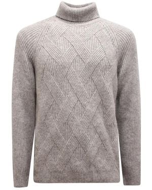 Peserico Turtlenecks - Grey