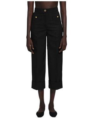 Thom Browne Cropped Trousers - Black