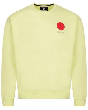 Edwin Japanischer Sun Charlock Pullover - Gelb