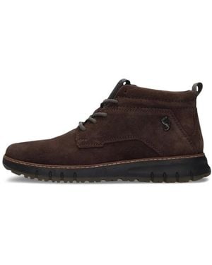 Salamander Lace-Up Boots - Brown