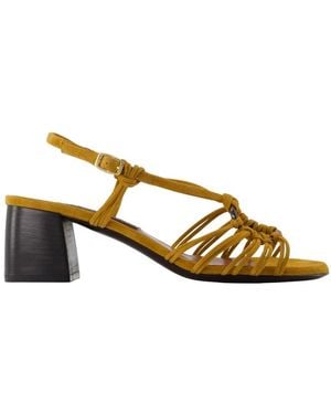 CAREL PARIS High Heel Sandals - Metallic