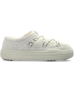 Moon Boot Slippers - White