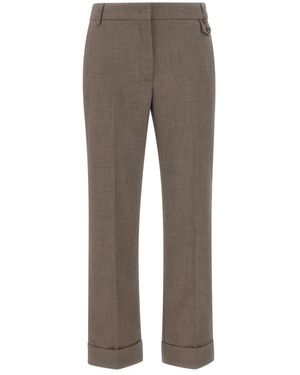 Liu Jo Cropped Broeken - Grijs