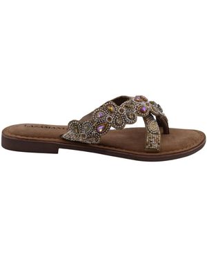 Lazamani Sliders - Brown
