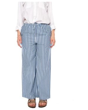 Thinking Mu Wide Trousers - Blu