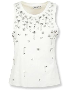 Jonathan Simkhai Tops ,Wit ,Katoen Alistair Tank Top
