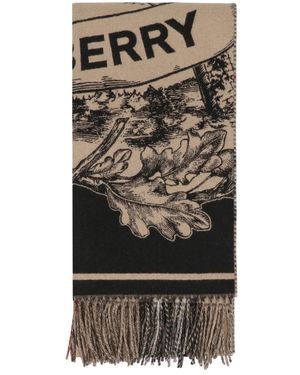 Burberry Winter Scarves - Naturel