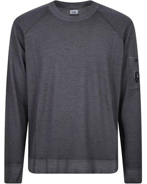 C.P. Company Round-Neck Knitwear - Gris