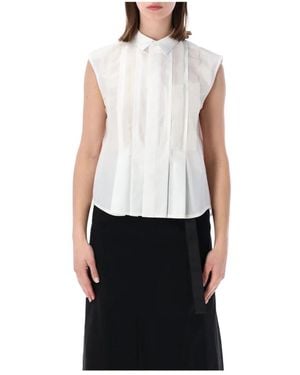 Sacai Shirts - White
