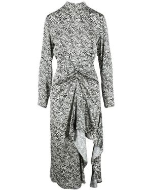 WEILI ZHENG Midi Dresses - Grigio