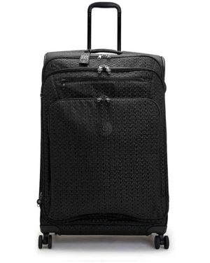 Kipling Koffers ,Zwart ,Uitbreidbare 4-Wiel Spinner Trolley