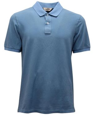 Gran Sasso Polo Shirts - Azul