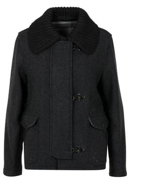 Fay Light Jackets - Black