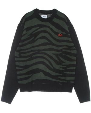 Huf Round-Neck Knitwear - Black