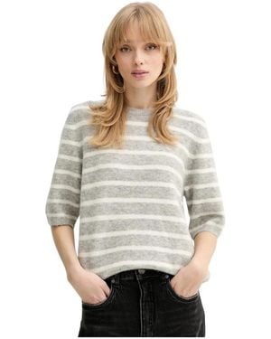 Gestuz Round-Neck Knitwear - Gris
