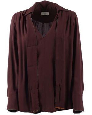 Elisabetta Franchi Blouses - Purple