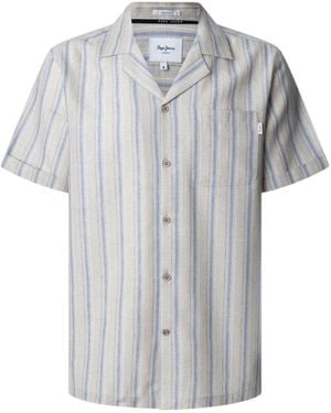 Pepe Jeans Short Sleeve Shirts - Grey