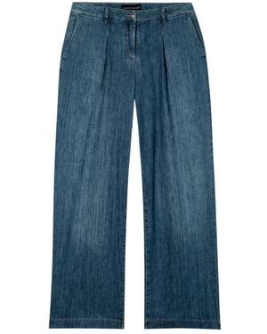 Luisa Cerano Wide Jeans - Blue