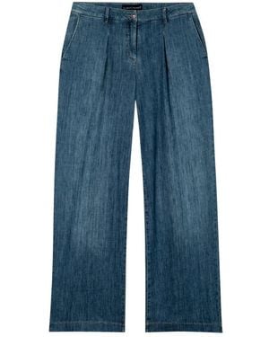 Luisa Cerano Wide Jeans - Blue