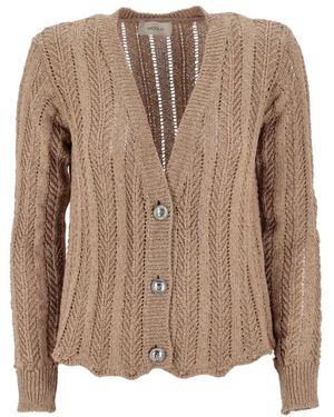 ViCOLO Cardigans - Marrone