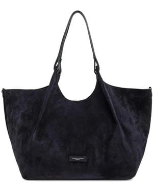 Gianni Chiarini Dua Wildleder Hobo Bag - Schwarz