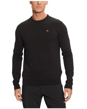 Napapijri Round-Neck Knitwear - Black