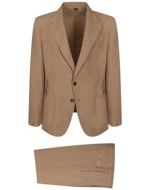Dell'Oglio Single Breasted Suits - Marrón