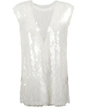 Norma Kamali Sleeveless Tops - White