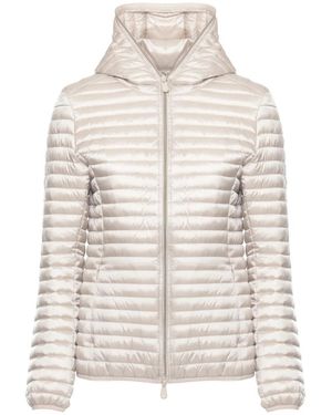 Save The Duck Jassen ,Polyester Alexis Gewatteerde Jas - Wit