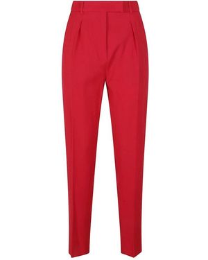 Max Mara Rote wollkrepphose