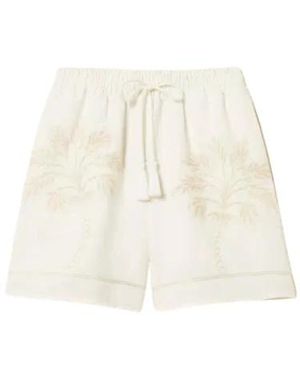 Twinset Short Shorts - Blanco