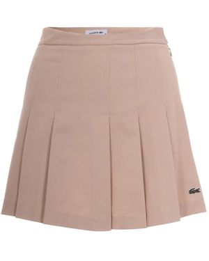 Lacoste Short Skirts - Brown