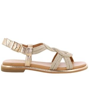 Regarde Le Ciel Flat Sandals - Marrón