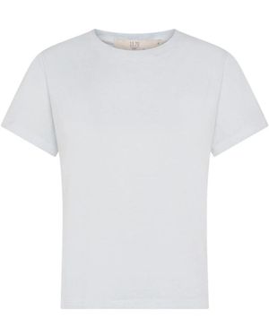 Seventy Tops ,Blauw ,T-Shirt - Wit