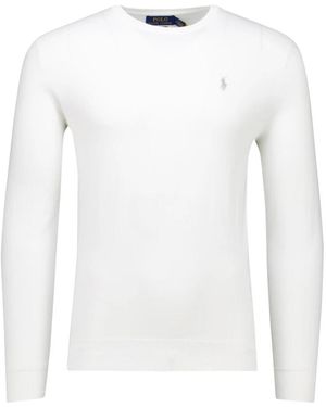 Polo Ralph Lauren Round-Neck Knitwear - White