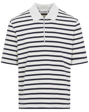 Jil Sander Polo Shirts - Blue