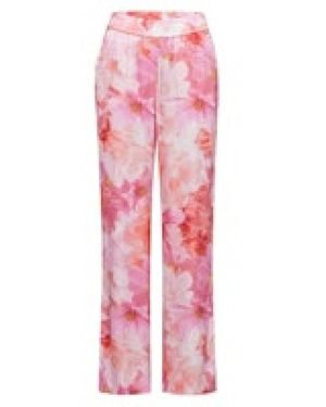 MARC AUREL Blumige Joggerhose Für Damen - Pink
