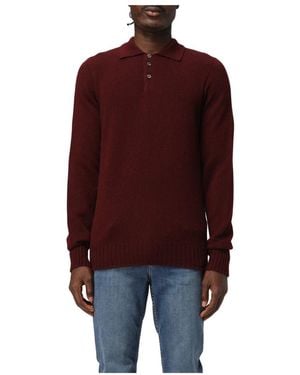 Drumohr Polo Shirts - Rosso